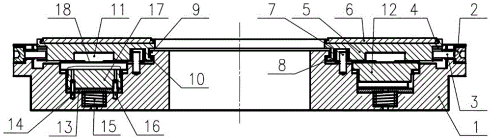 Linkage self-balancing water lubricated thrust bearing