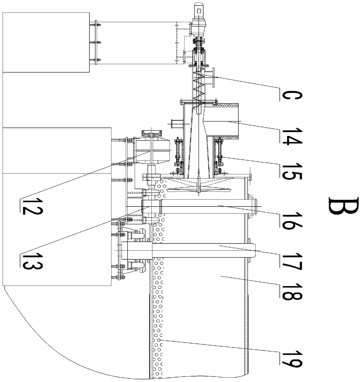 Application method of circulating fluidized bed roasting rotary integrated furnace