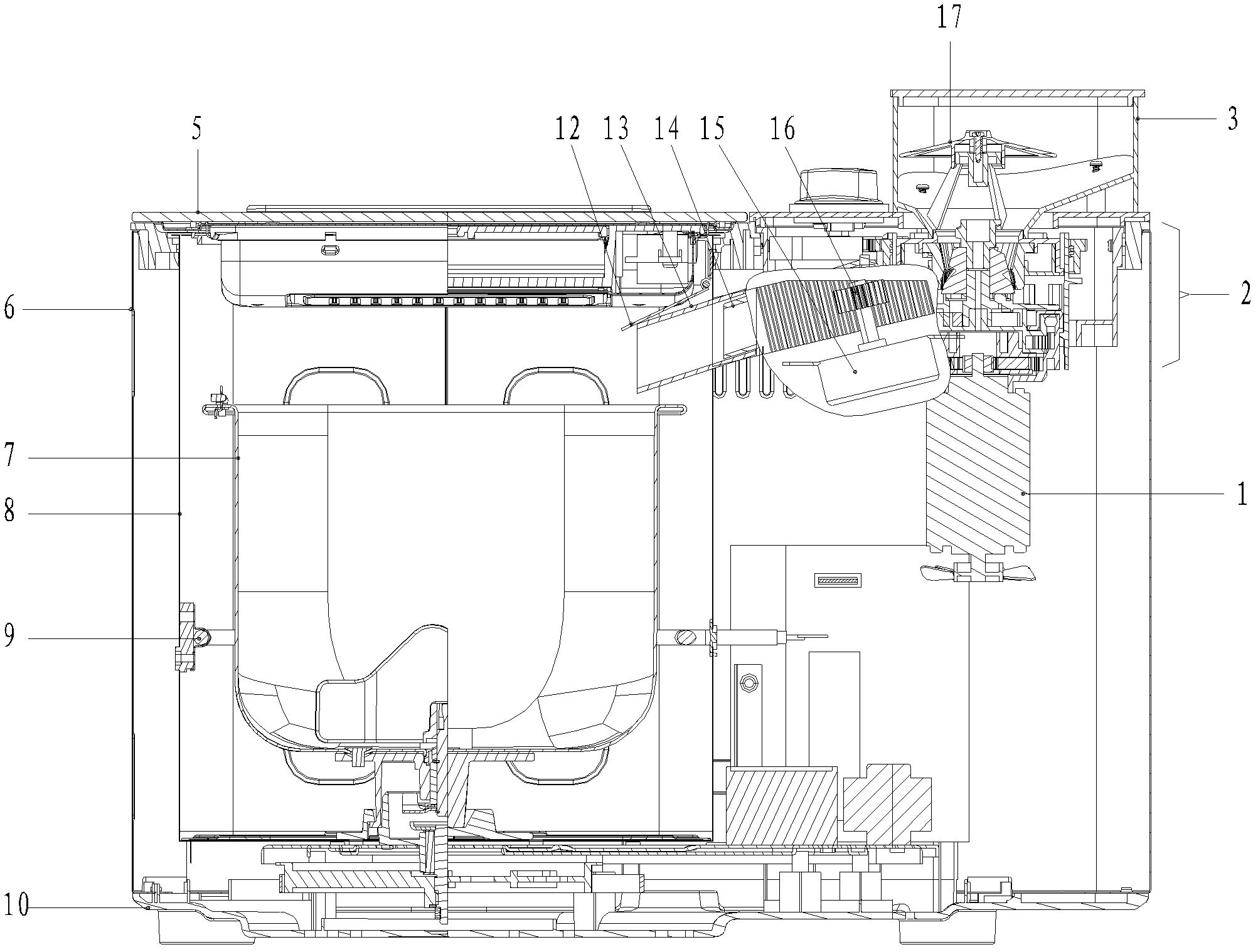 Full-automatic bread maker and bread making method