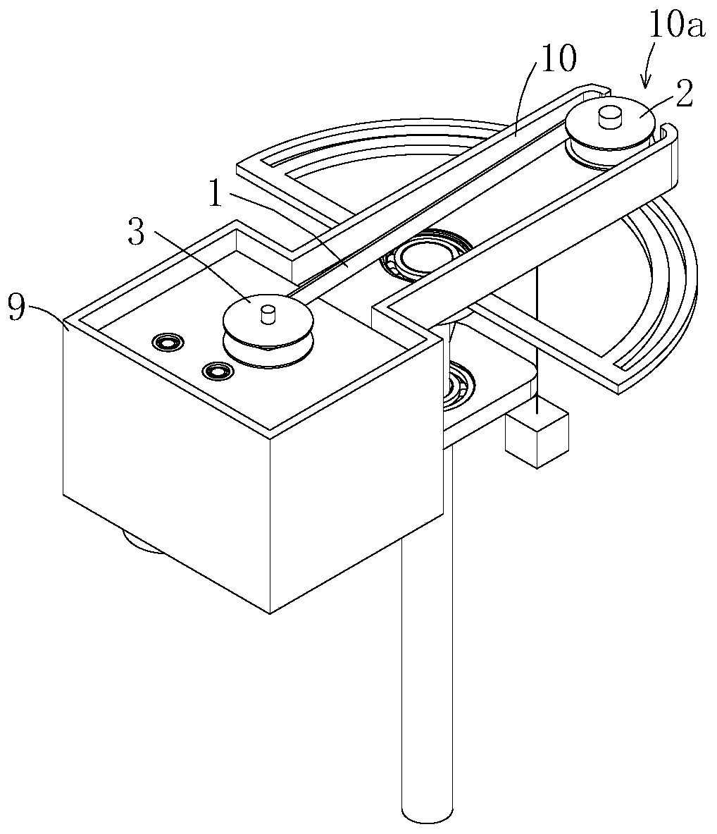 An automatic device and working method for automatically collecting animal hair