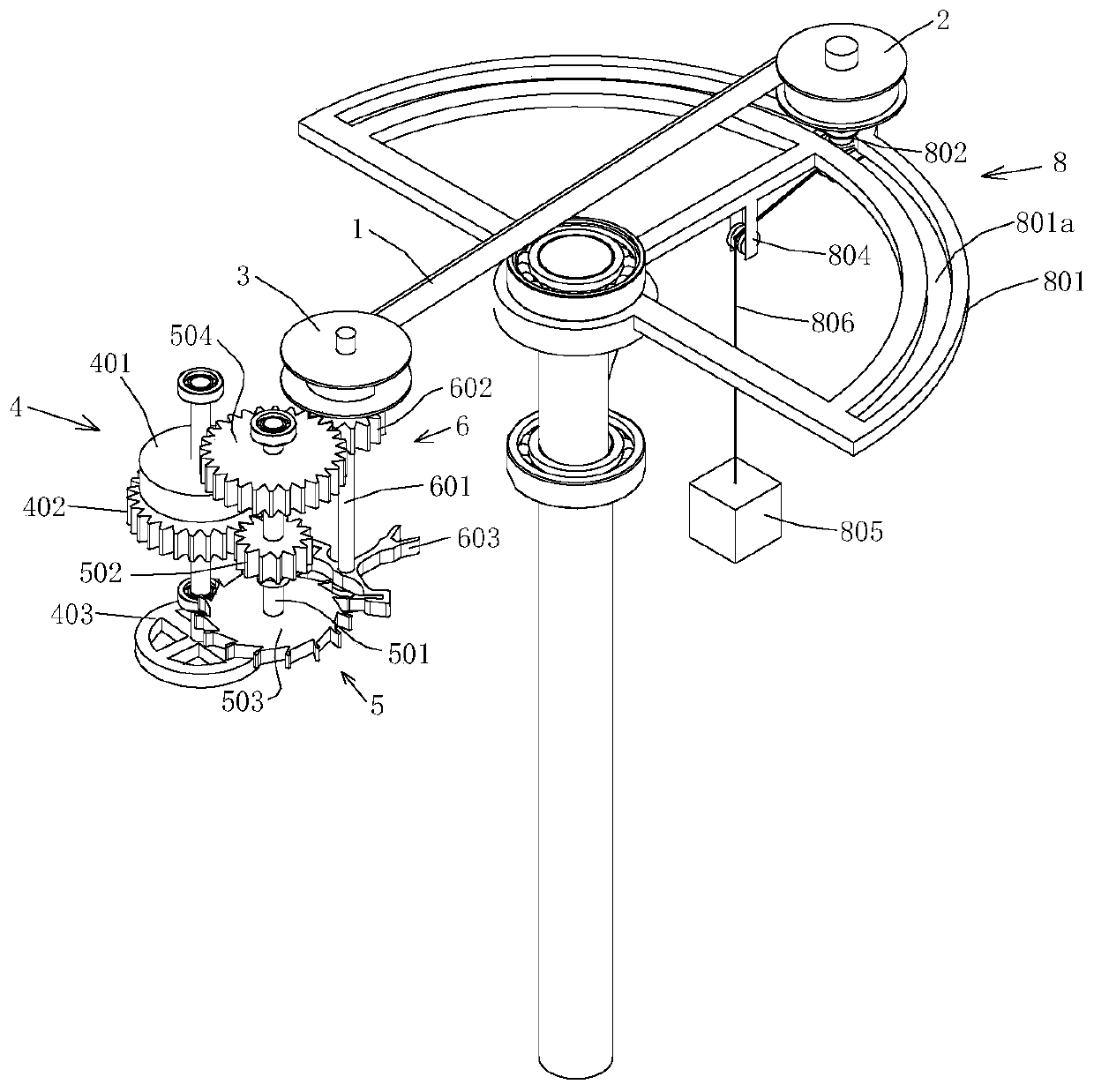 An automatic device and working method for automatically collecting animal hair