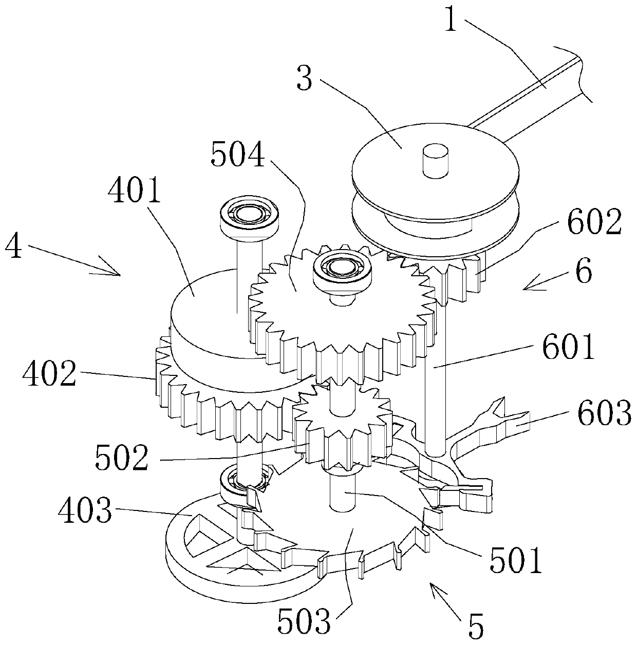 An automatic device and working method for automatically collecting animal hair