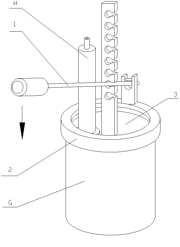 Grease filling pipe device