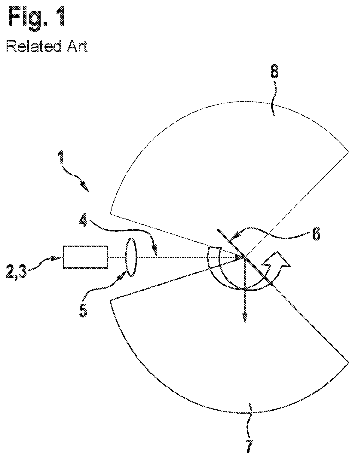 Optical system, in particular lidar system, and vehicle