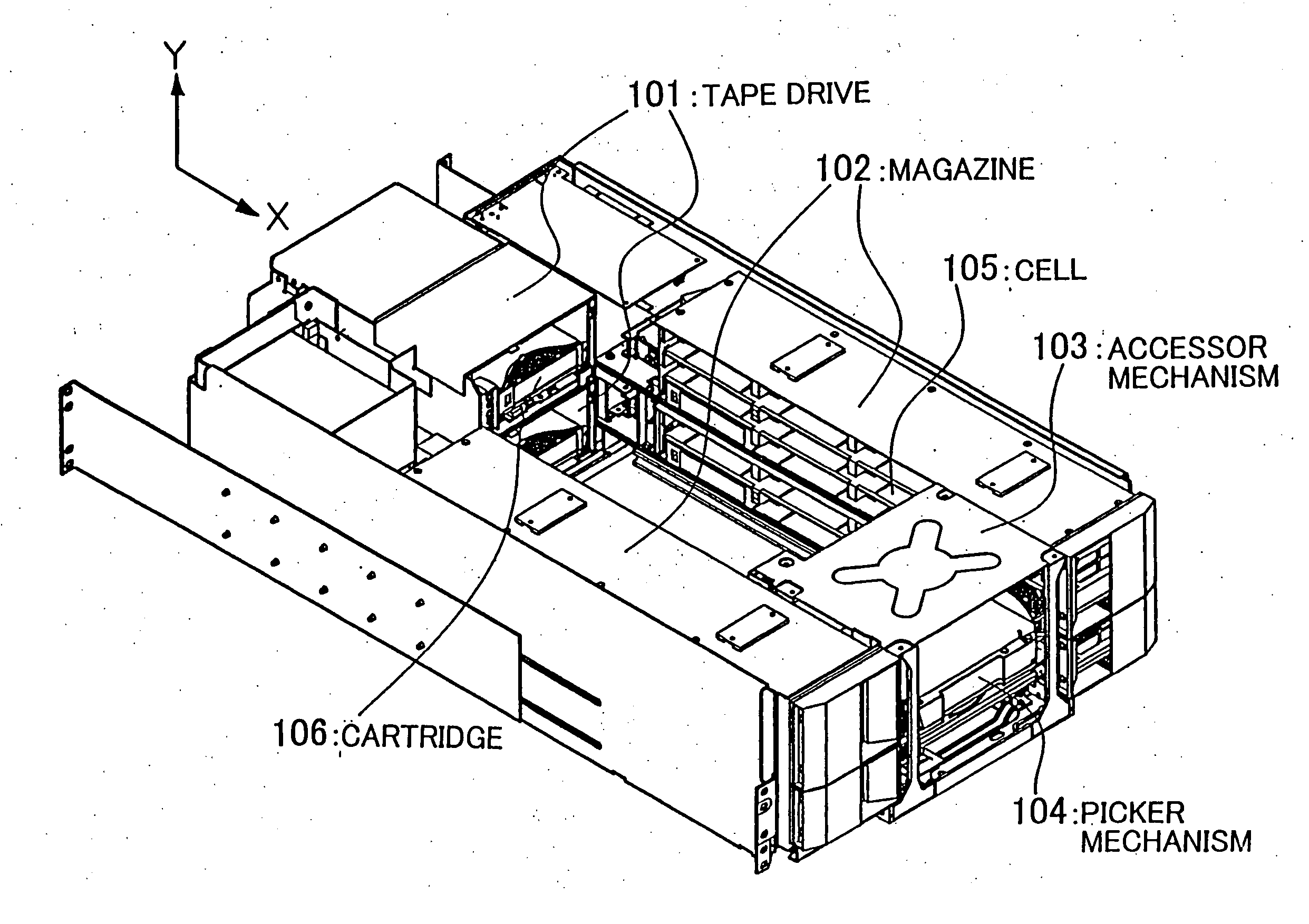 System for accessing cell and method for accessing cell