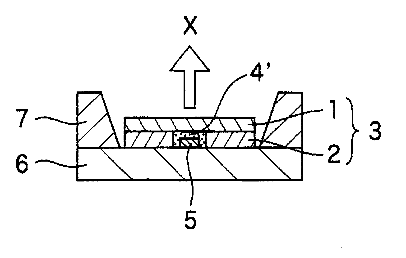 Composite film and semiconductor light emitting device using the same