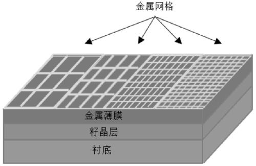 Metal transparent electrode and organic solar cell