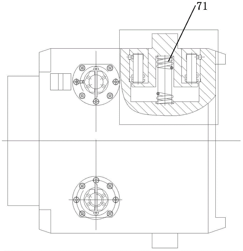 Single-cylinder latch device, cylinder head assembly and crane