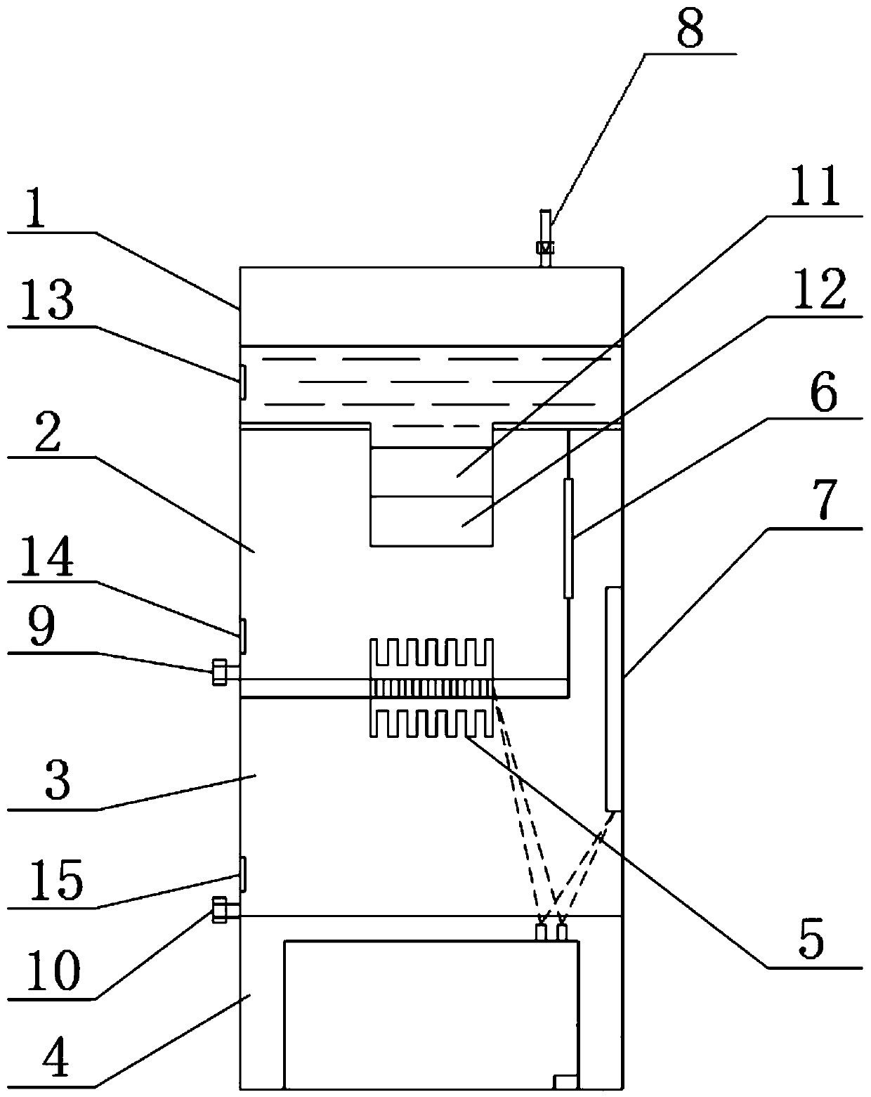 Portable water purification device for drinking and medical purpose