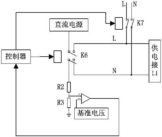 An electric vehicle AC charging device and charging control method thereof