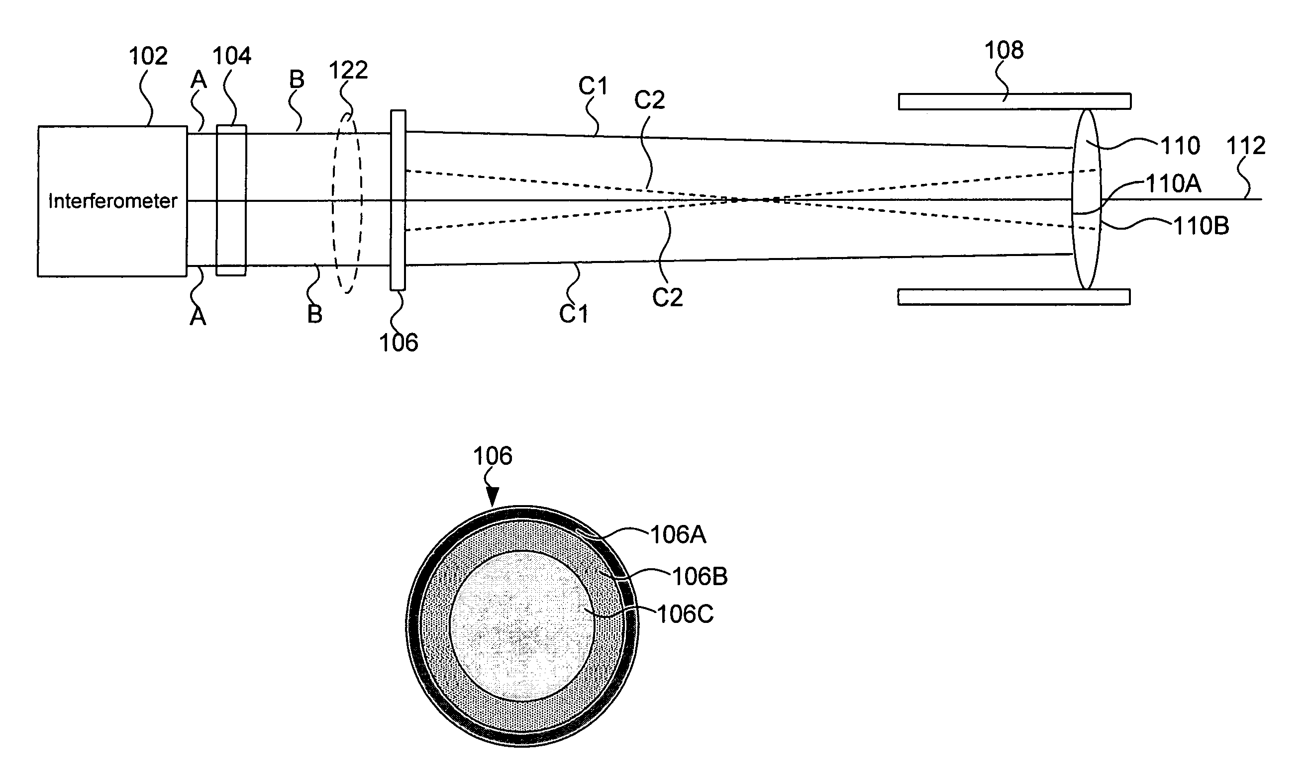 Optical system alignment system and method with high accuracy and simple operation