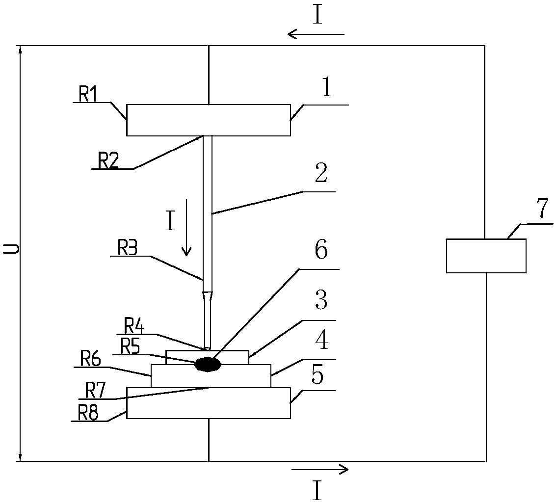 Bottom welding effect verification method and device for negative tab of cylindrical battery