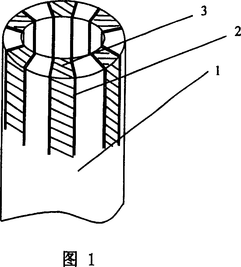 Method for sealing lancing type crystallizer copper pipe using electromagnetic pressure