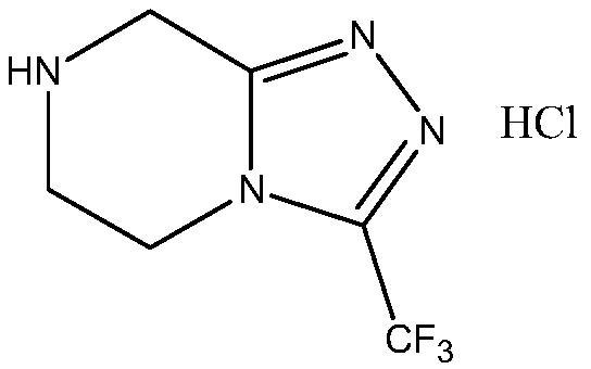 Preparation method of sitagliptin intermediate