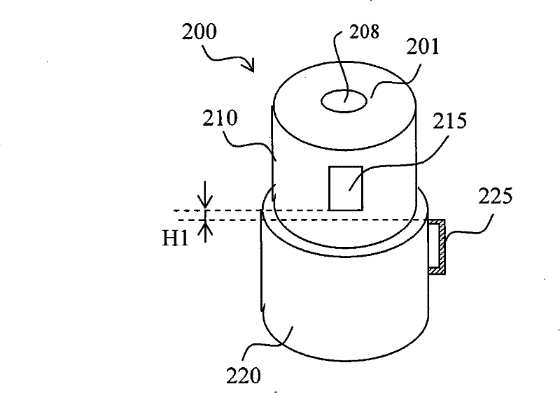 Rotary type electric connection device and socket thereof