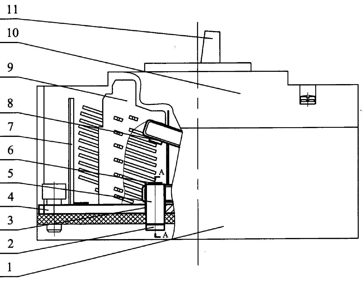 Multipolar DC molded case circuit breaker