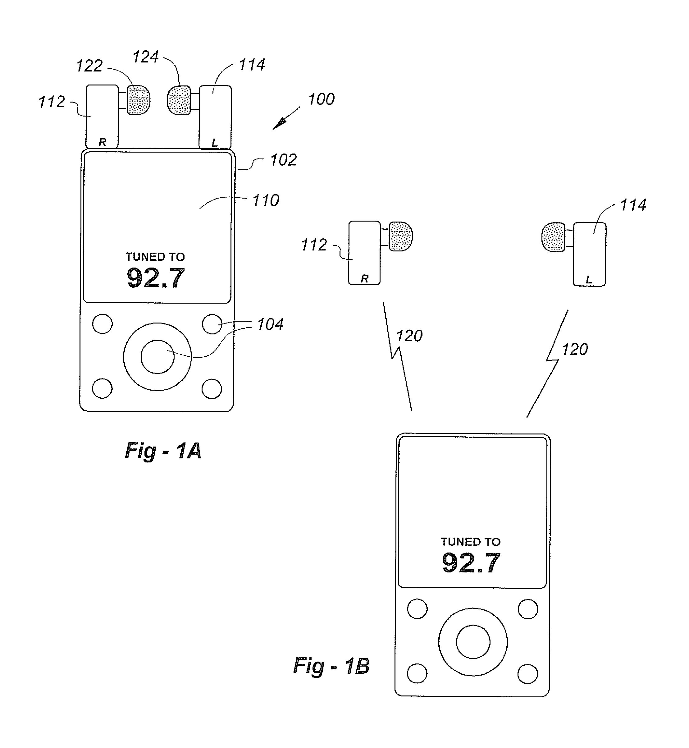 Wireless personal listening system and method
