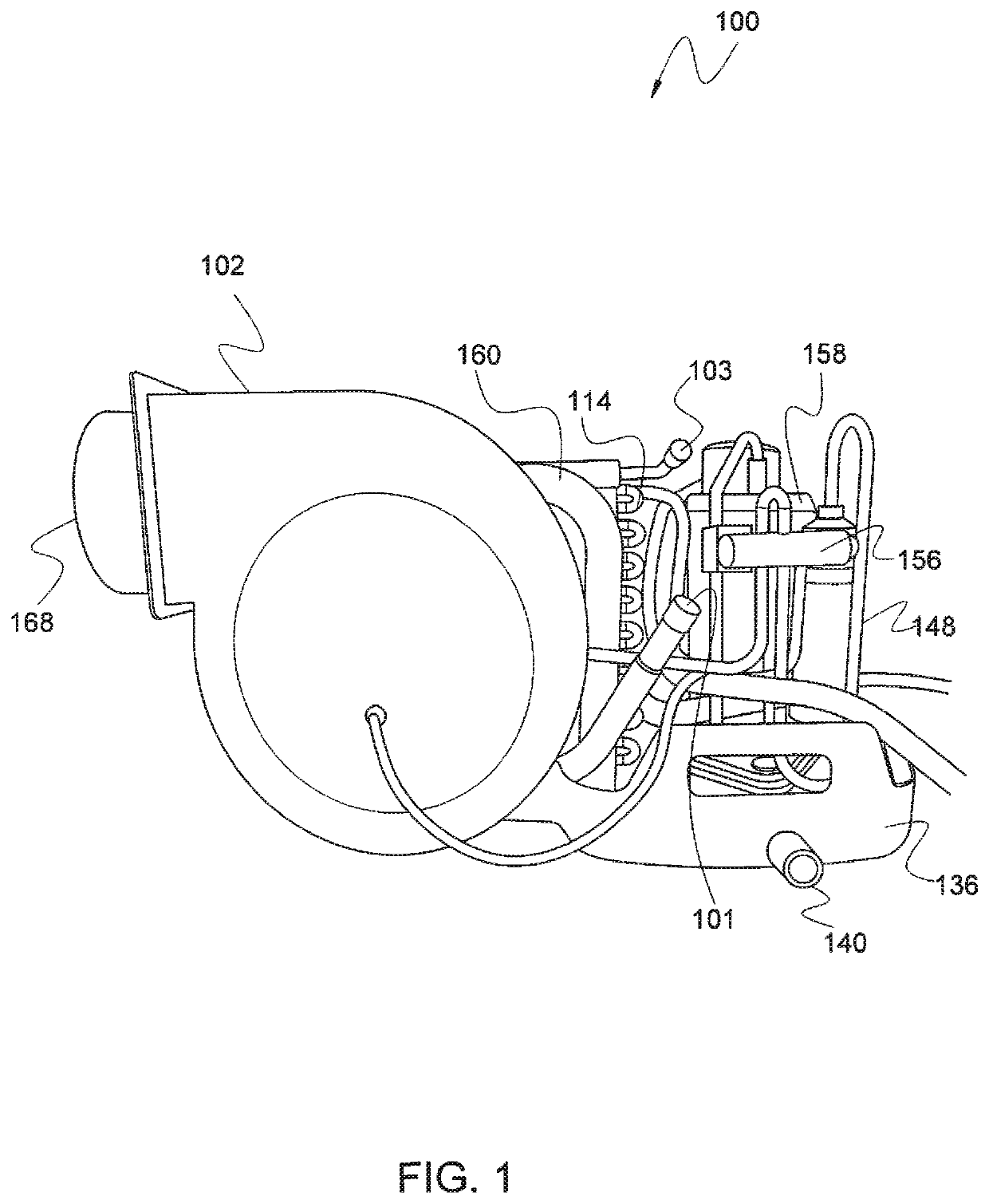 Self-contained marine air conditioning unit, air-conditioning system, and method of installation