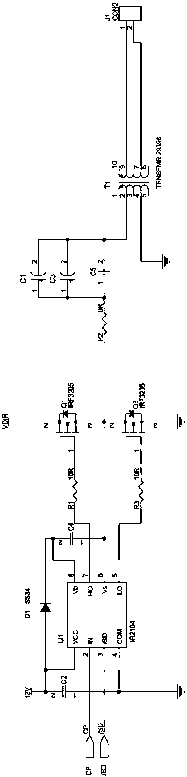 Cooling method of capacitance boundary alarm controller and signal amplification circuit