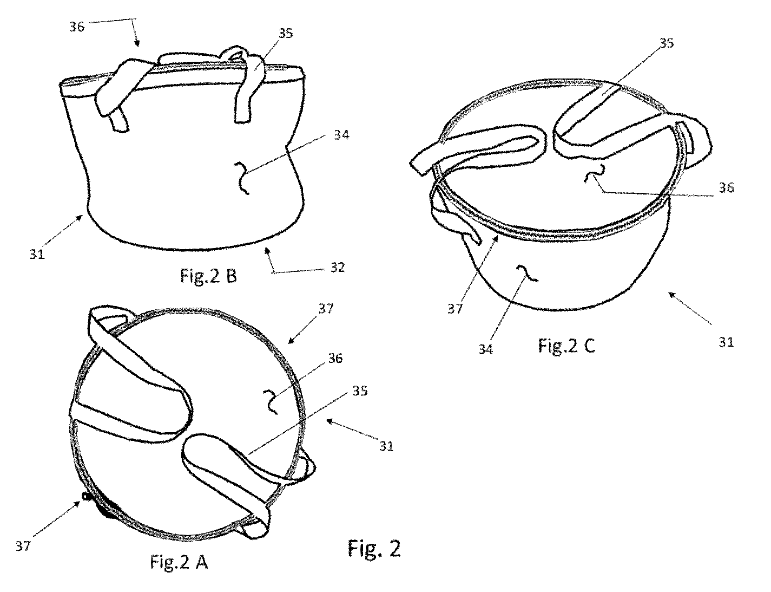 Insulated Food Carrying Device called The Bowl Buddy