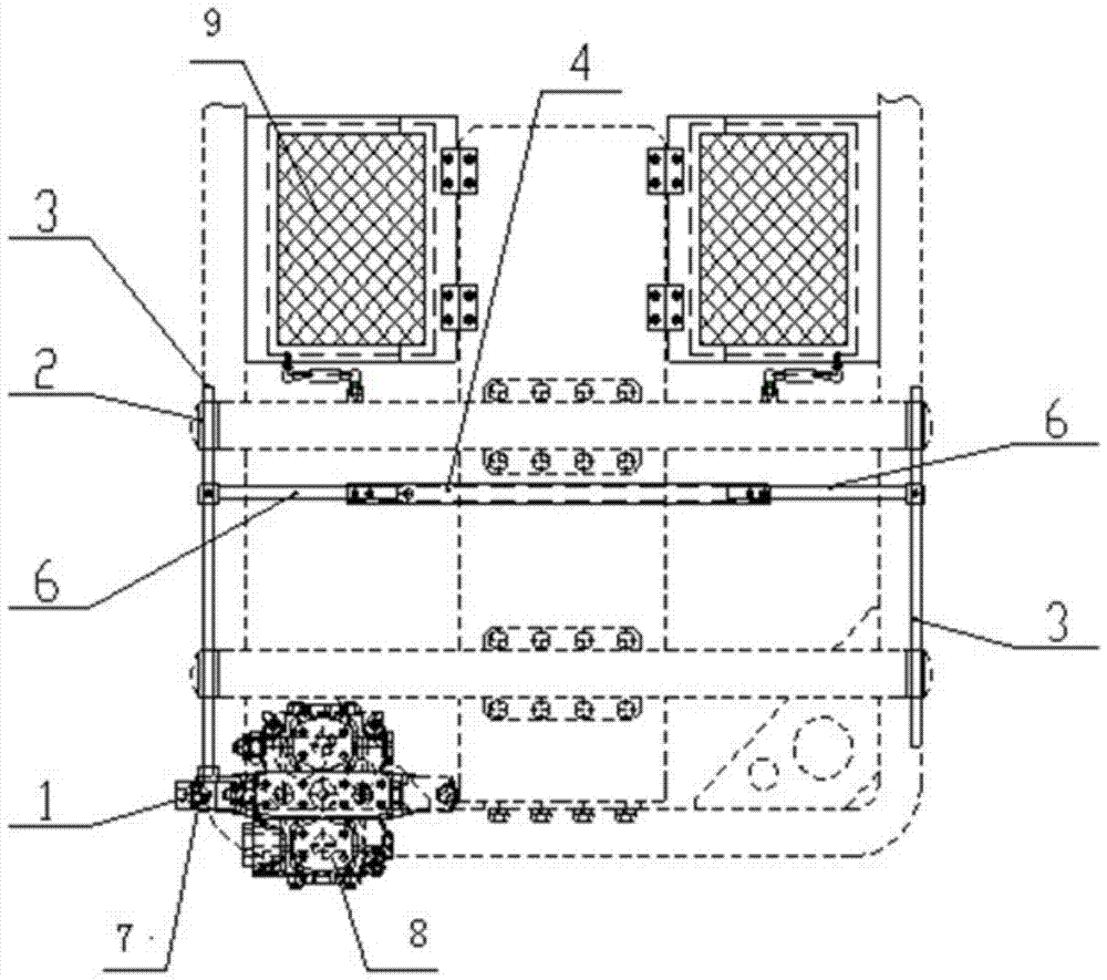 A safety interlock method and interlock device for pipe end beveling machine