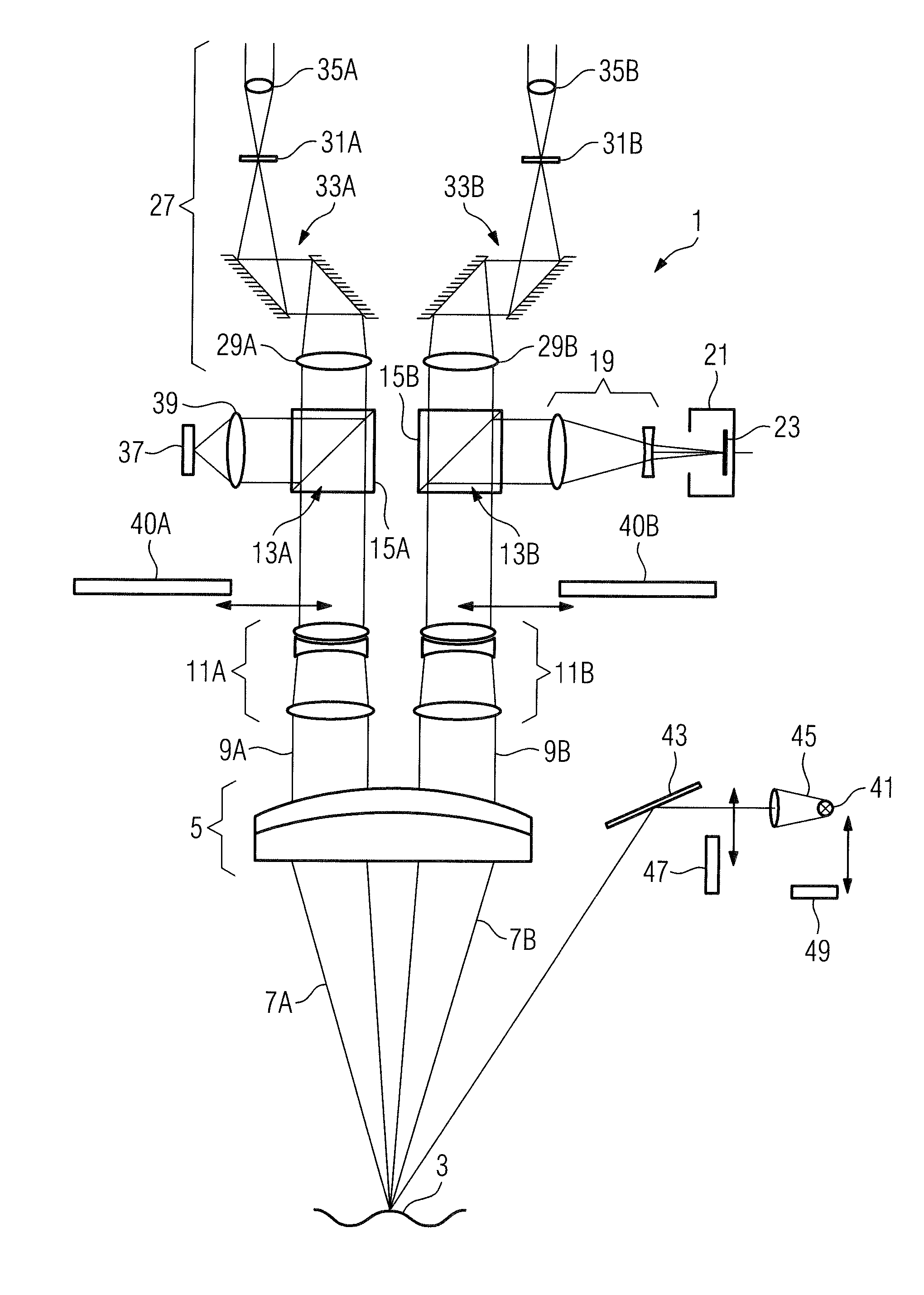 Stereomicroscope having a main observer beam path and a co-observer beam path