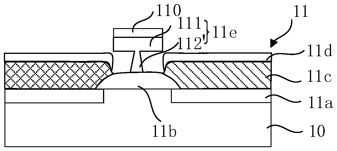 Display device, display substrate of display device and production method of display substrate