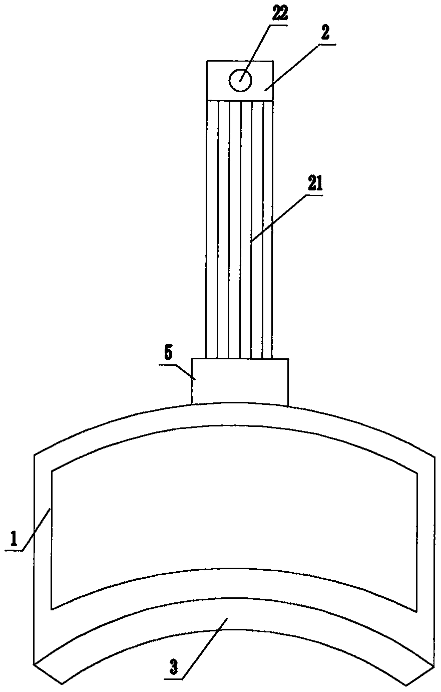 Coupling agent cleaning device
