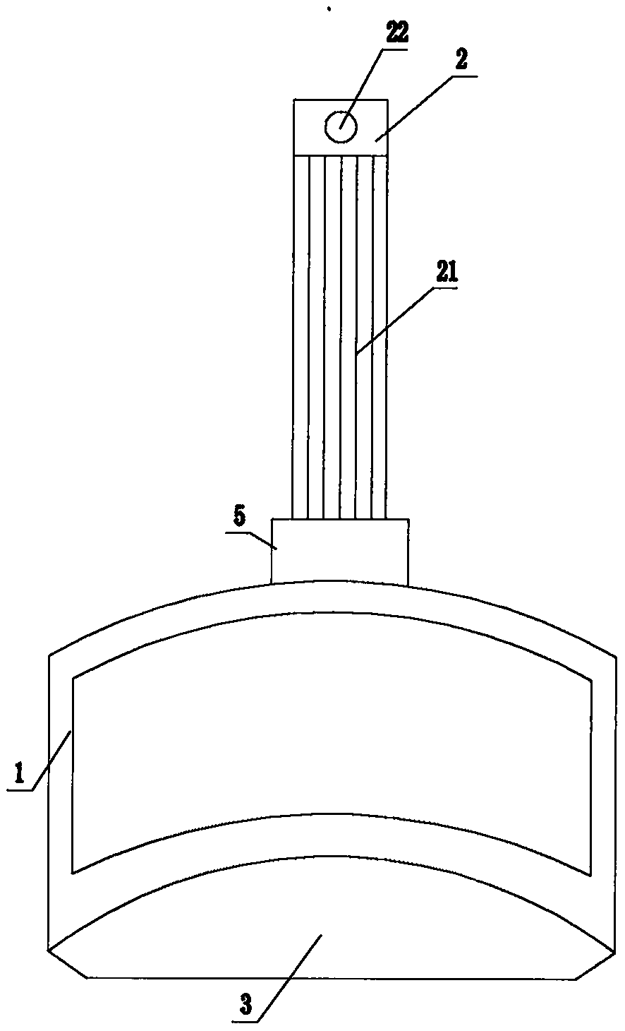 Coupling agent cleaning device