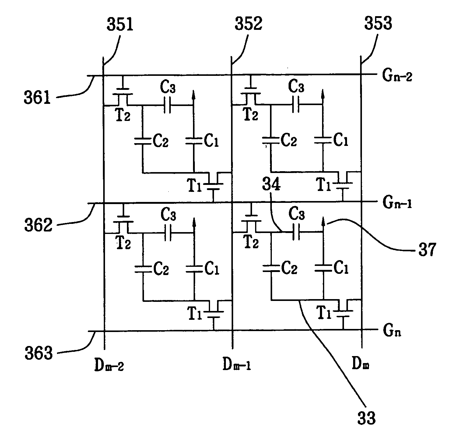 Liquid crystal display panel and driving method therefor