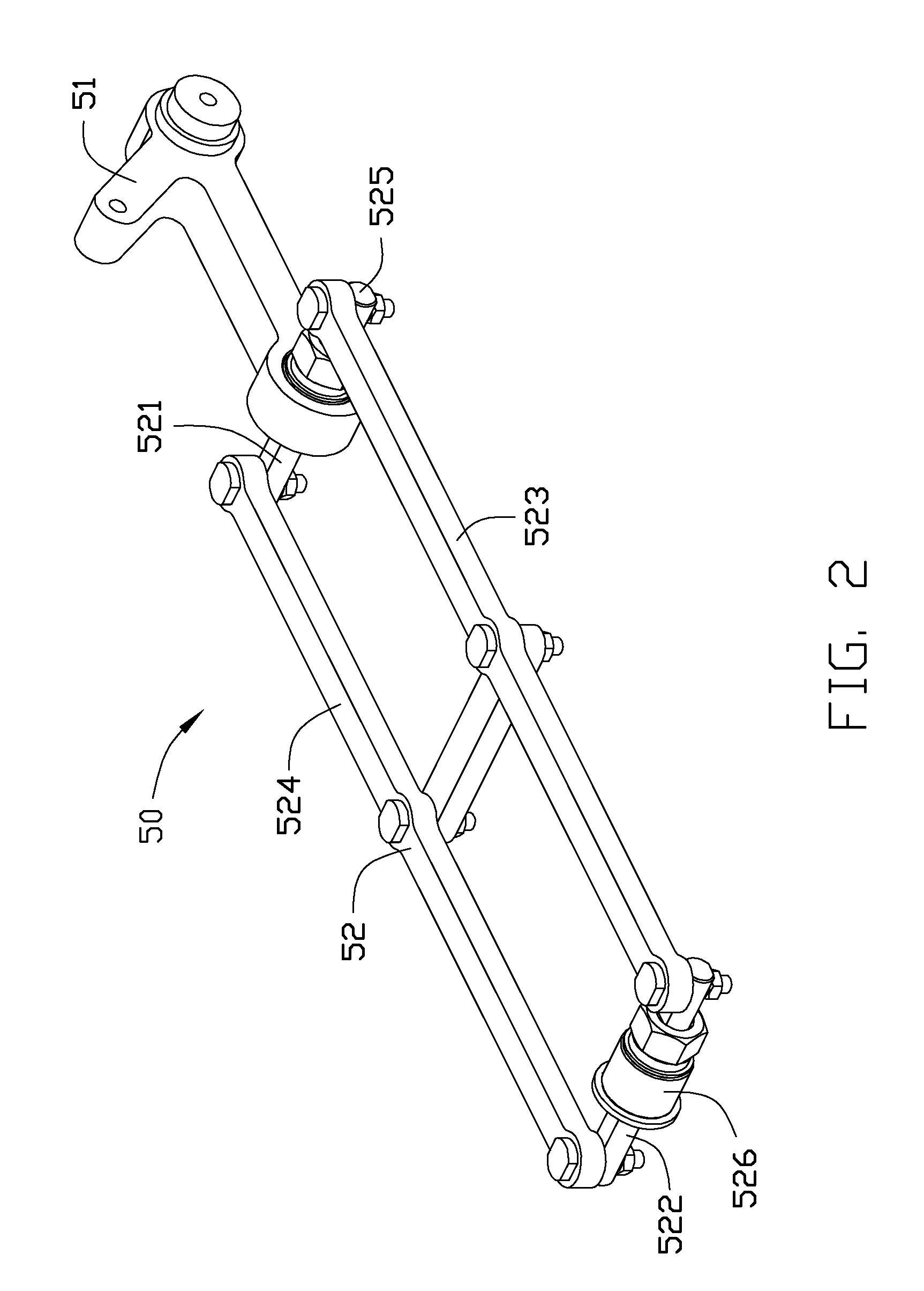 Parallel mechanism and moveable linkage thereof