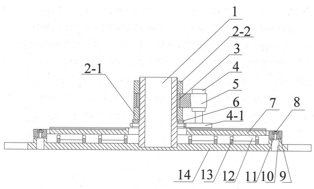 Rotary quick positioning device