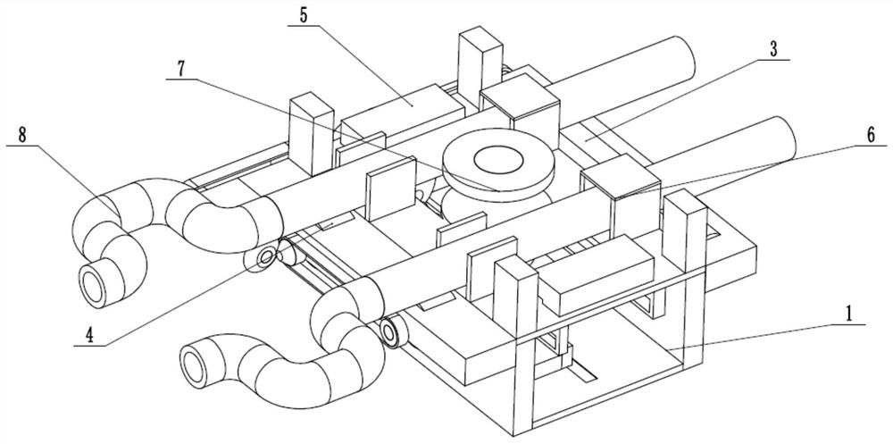 Medical pipe machining device and machining method thereof