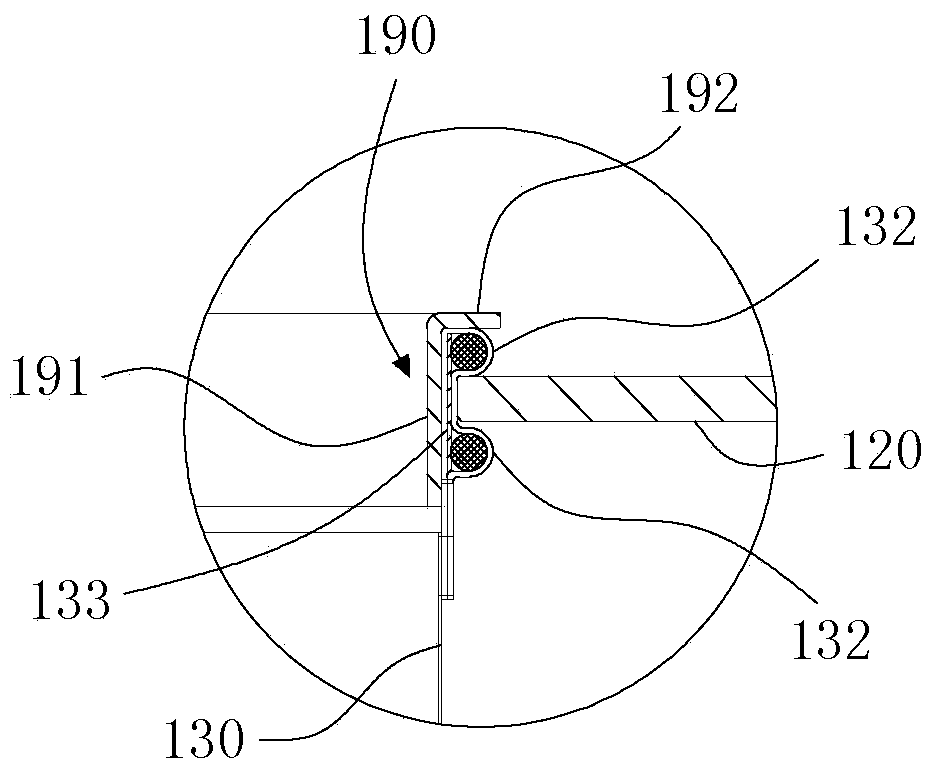 Filter device for separating gas and solid