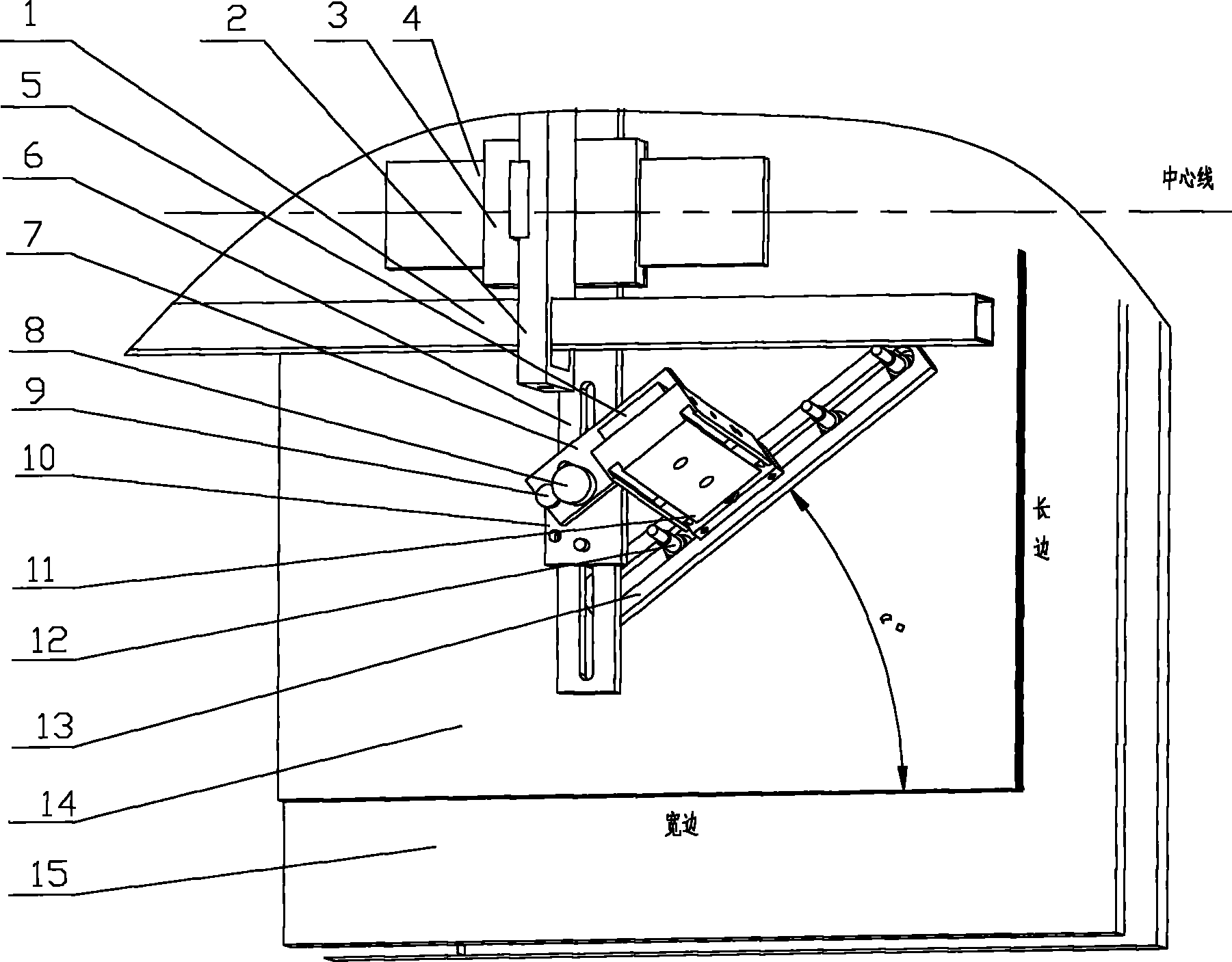 Device for bending up flexible sheet