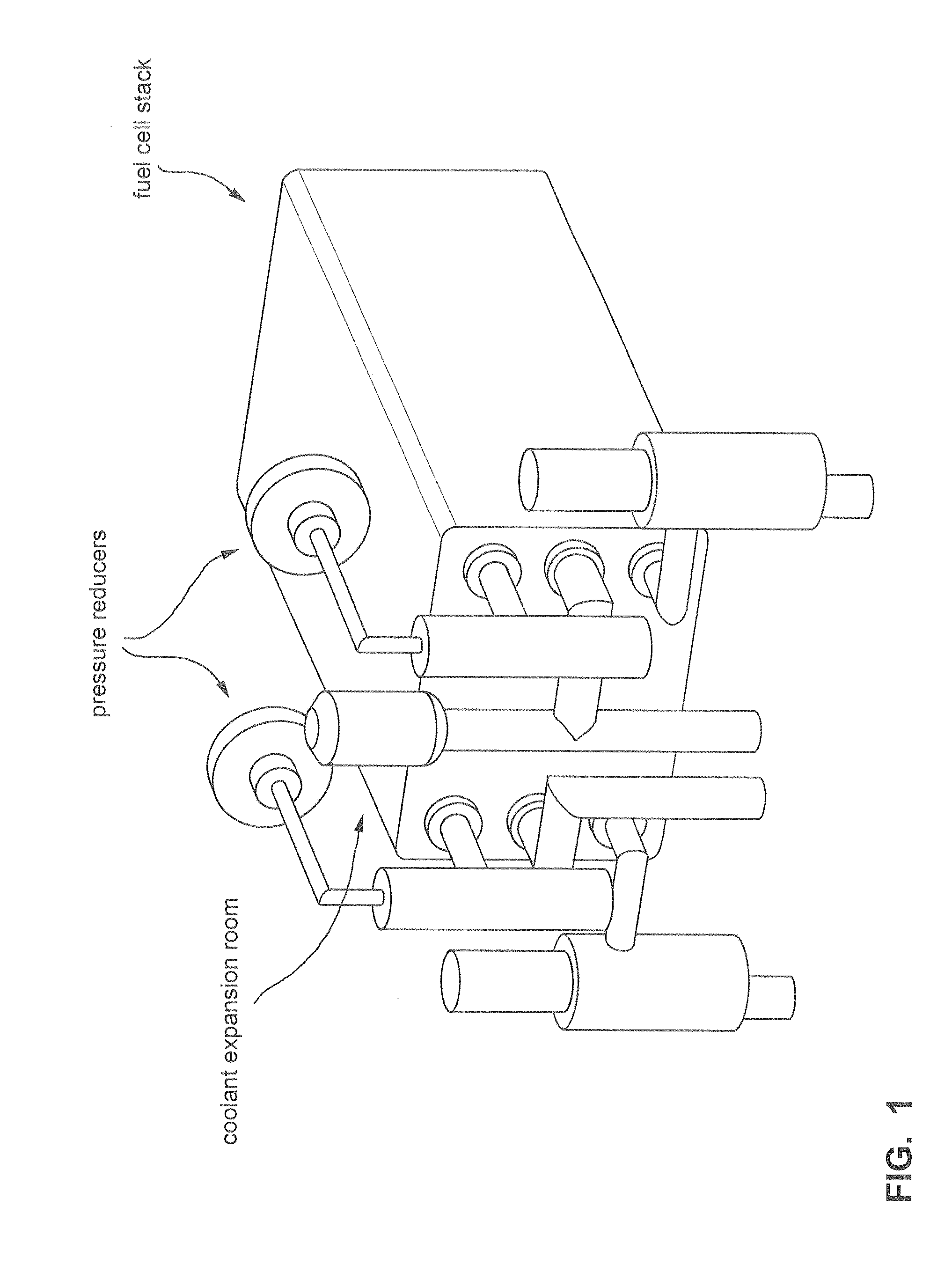 Back-up fuel cell electric generator comprising a compact manifold body, and methods of managing the operation thereof