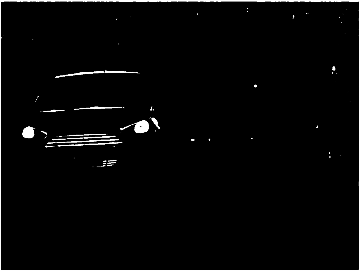 Automobile night vision anti-halo image segmentation and evaluation method based on infrared and visible light fusion
