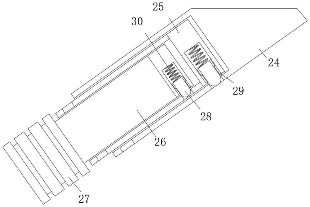 Fire-fighting box facilitating rapid unwinding of pipeline