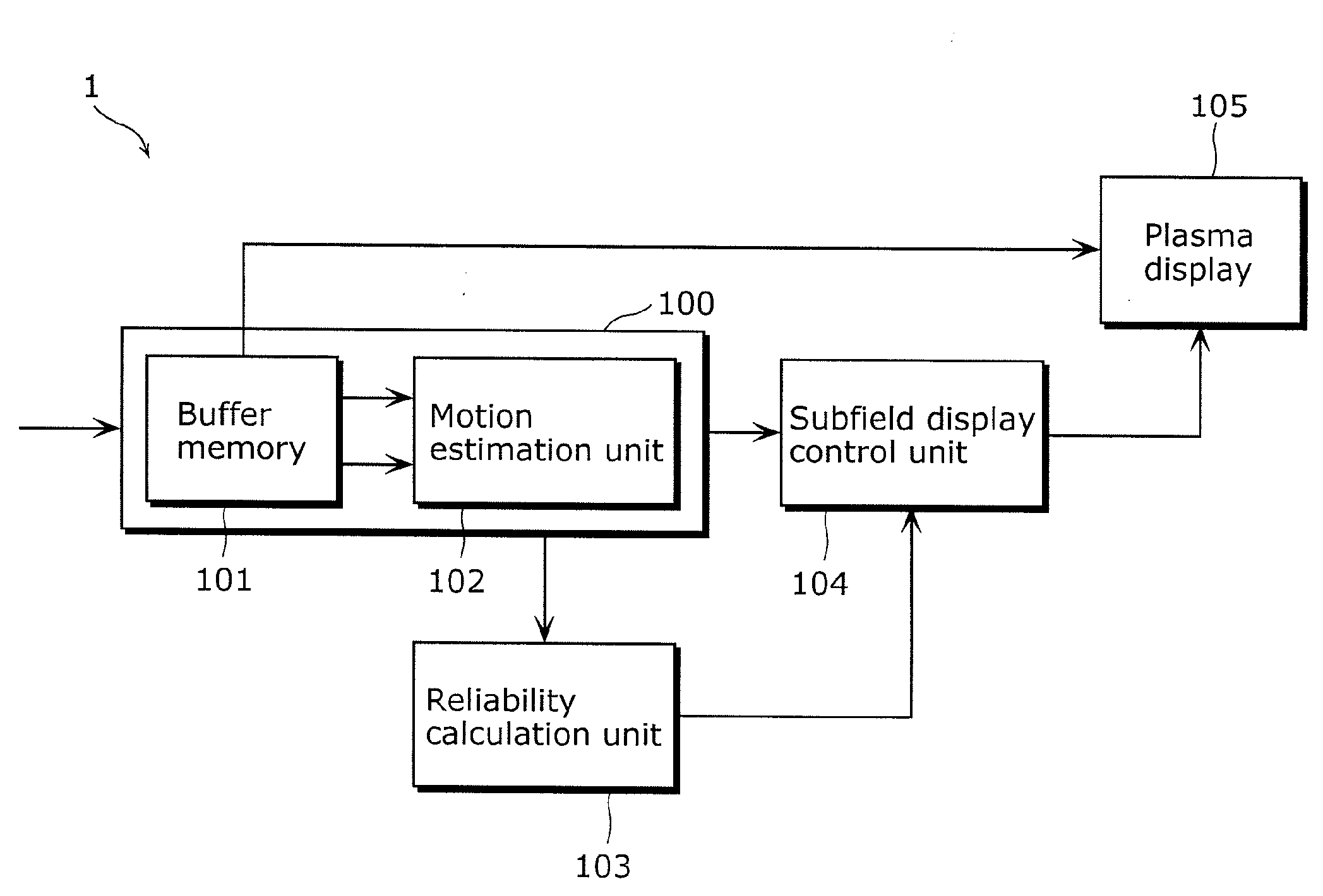 Image display apparatus, integrated circuit, and computer program