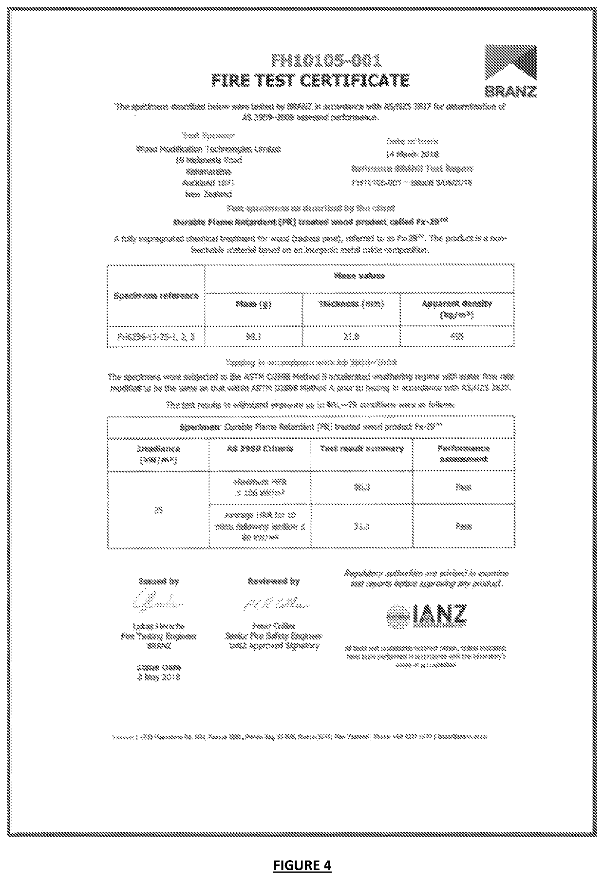 Enhanced performance of wood and engineered wood products using combined durability and flame retardancy