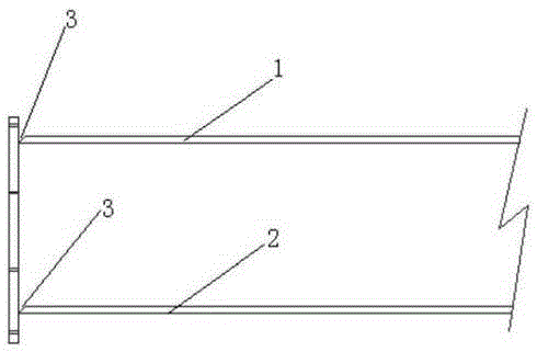 End plate deformation prevention welding process of steel-structure roof truss