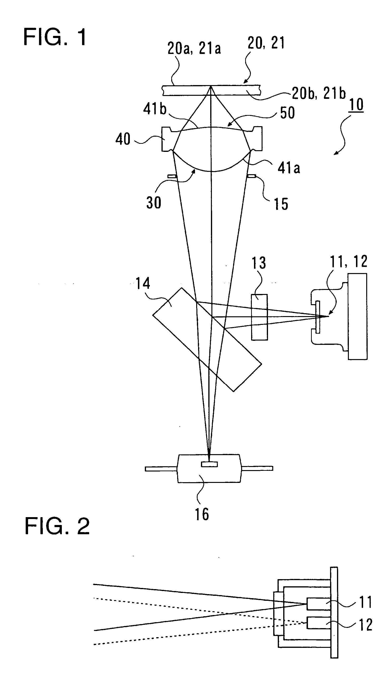 Optical pickup apparatus, condensing optical system, and optical element
