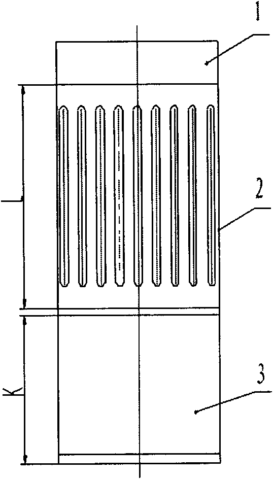 Device for filtering sand-containing viscous liquid