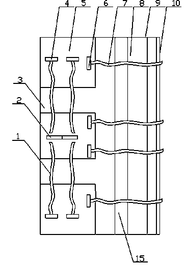 Application method of farmed animal binding board