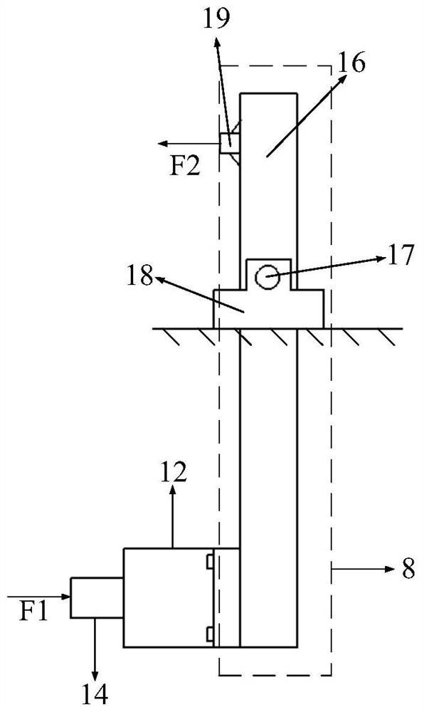 A micro-propulsion measurement system and measurement method for a micro-miniature underwater motion device