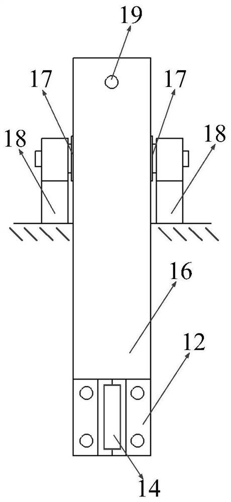 A micro-propulsion measurement system and measurement method for a micro-miniature underwater motion device