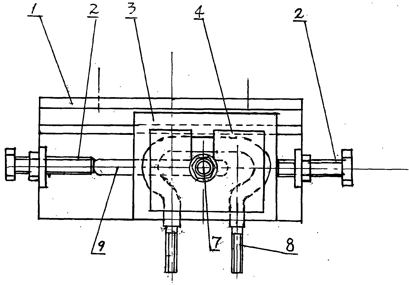 Chain hook processing clamp