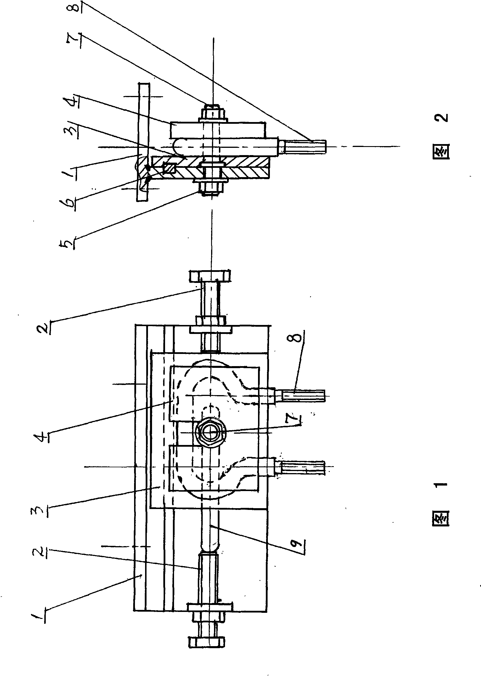 Chain hook processing clamp