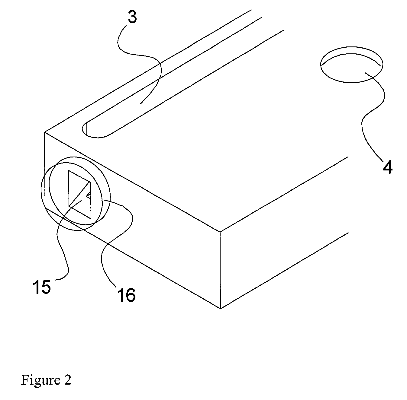 Monolithic ceramic laser structure and method of making same