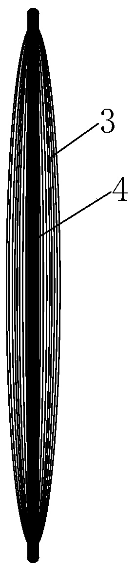 A kind of degreasing net and its processing method